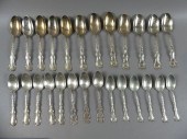 LOT 26 GORHAM & WHITING SPOONS