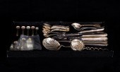 (LOT 29) MOSTLY PLATE FLATWARE