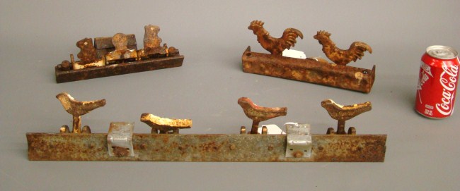 Lot 3 early cast iron shooting