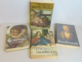LOT 4 LARGE ART BOOKS, COMPLET