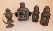 LOT 4 MARINE LAMPSLot 4 old ma