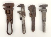 Lot: (4) wrenches one '' Eurek