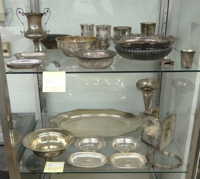 Lot 4557 grams sterling silver
