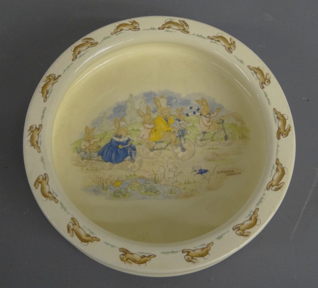 Lot 5 pcs. ''Bunnykins'' china with