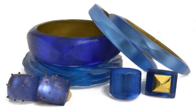 (LOT) ALEXIS BITTAR BLUE COLORED