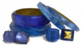 (LOT) ALEXIS BITTAR BLUE COLOR