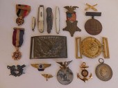 LOT ANTIQUE MILITARY MEDALSLot