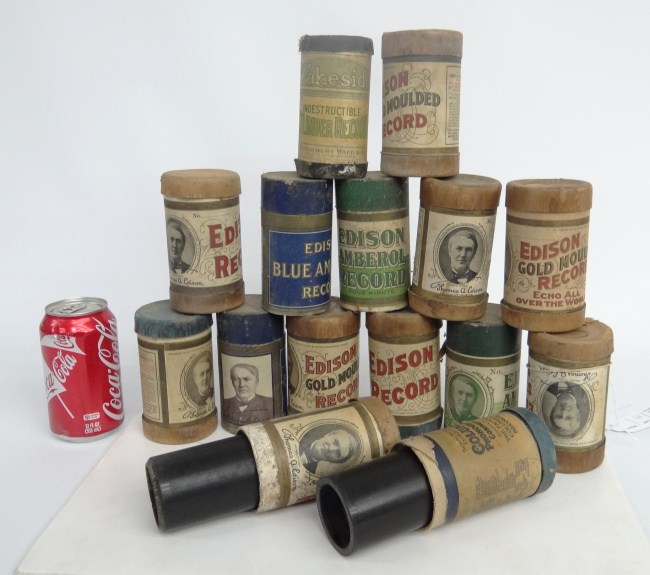 Lot approx. 70 early Edison
