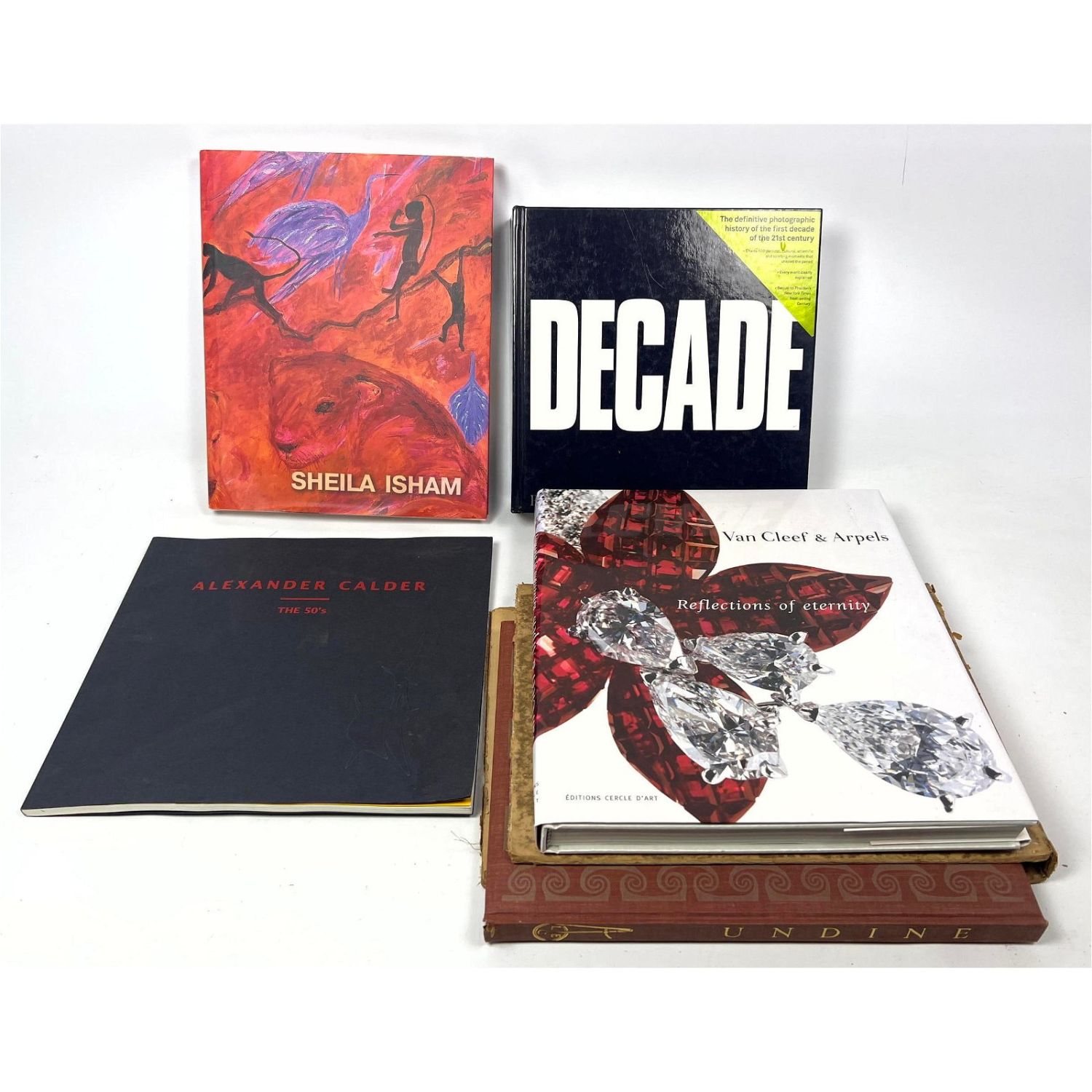 Lot art and Fashion Books. Van