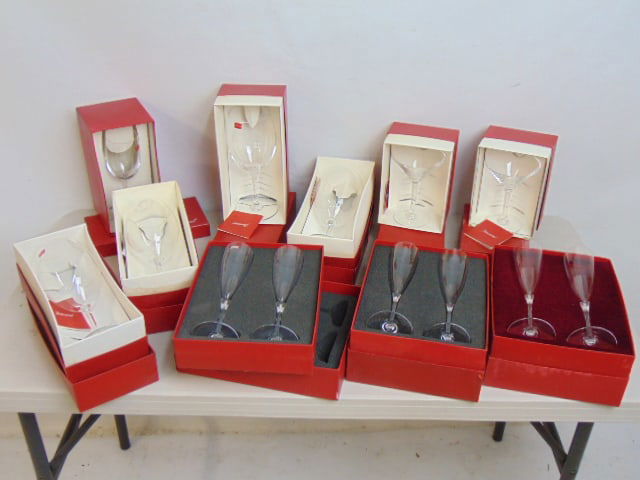 LOT BACCARAT STEMWARE, WINE,
