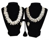 (LOT) BAROQUE PEARL NECKLACES
