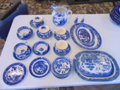 LOT BLUE & WHITE PHOENIX WARE,