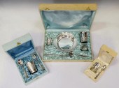 (LOT) CASED SILVER PLATE ASSEM