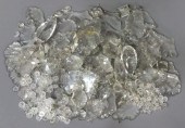 (LOT) CHANDELIER PARTS CRYSTAL