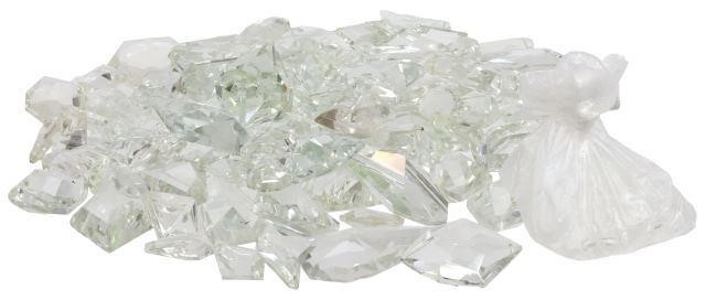 (LOT) CHANDELIER PARTS CRYSTAL
