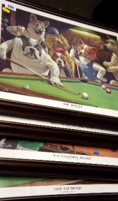 Lot collection of 4 prints by