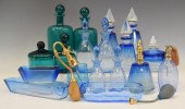 (LOT) COLLECTION OF GLASS DRES