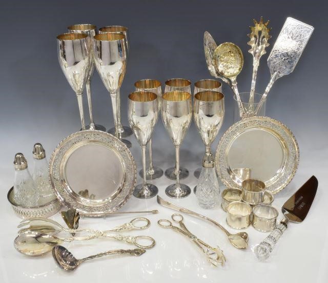 (LOT) COLLECTION SILVERPLATE