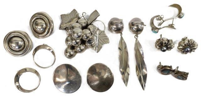 (LOT) COLLECTION STERLING SILVER