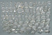 (LOT) CRYSTAL CHANDELIER DROPS