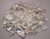(LOT) CUT CRYSTAL CHANDELIER P