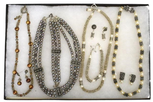 (LOT) ESTATE GROUP 925 STERLING &