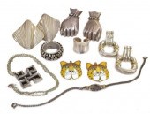 (LOT) ESTATE STERLING & SILVER