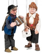 LOT FIVE CZECH MARIONETTE PUPP