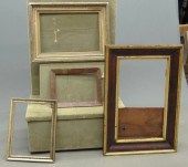 Lot four 19th c. frames includ