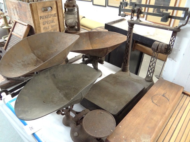 Lot four early scales.