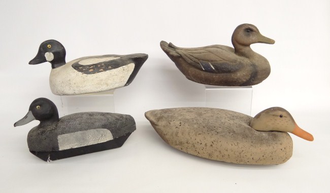 Lot four misc. decoys including