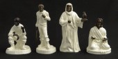 Lot four signed Minton porcela