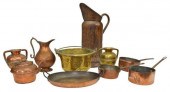 (LOT) FRENCH COPPER & BRASS KI