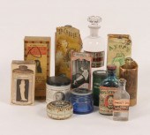 Lot includes perfume, talcum p