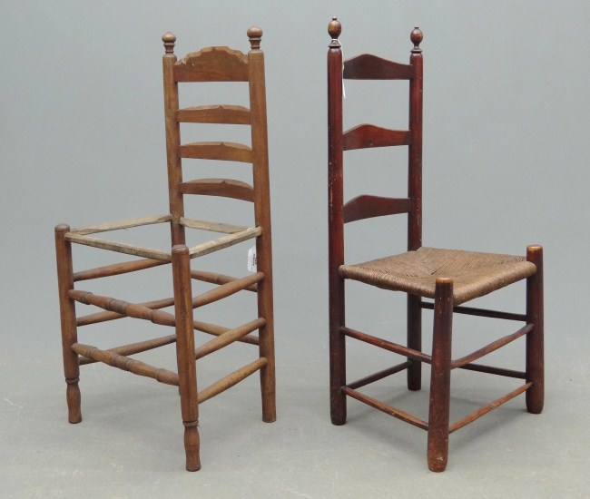 Lot including 18th c. New Jersey