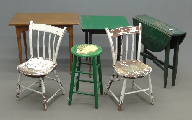 Lot including as found 18th c.