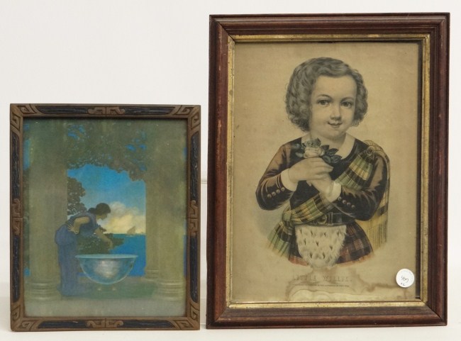 Lot including Currier and Ives