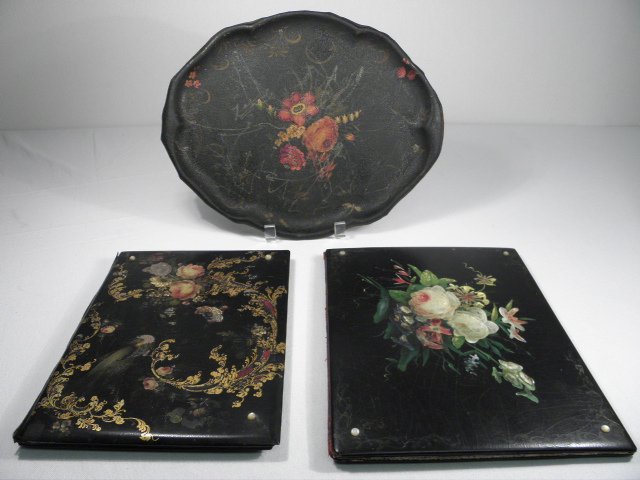 Lot including two Victorian hand
