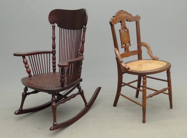 Lot including Victorian pressed