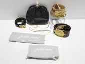 LOT JUDITH LEIBER BAG & 2 BELT