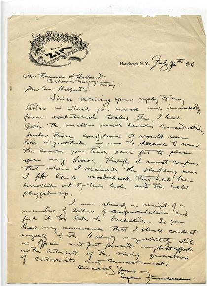 Lot.  Manuscript Material &