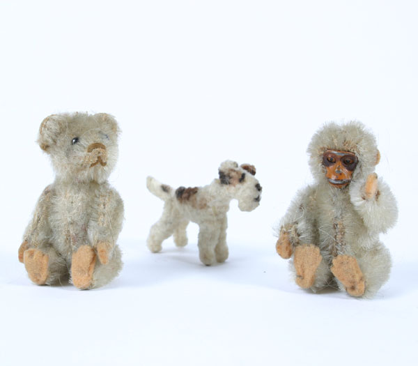 Lot miniature plush toys;