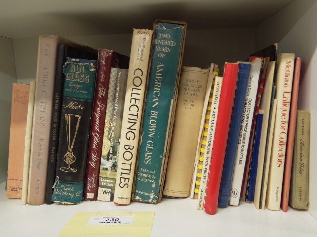 Lot misc. antique reference books