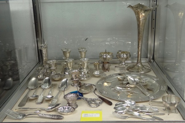 Lot misc. sterling silver and
