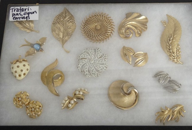 Lot misc. Trafari costume jewelry.