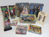 LOT "MUNSTERS" TOY FIGURINES,