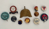 LOT OF 10 ANTIQUE VINTAGE WW1