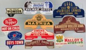 Lot of 10: Assorted License Pl