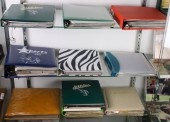(LOT OF 10 BINDERS)  A GROUP O