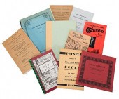 LOT OF 10 BOOKS AND CATALOGS O